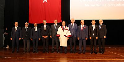 Mersin Deniz Ticaret Odası, Mersin Üniversitesi’ne Katkılarından Dolayı Ödüllendirildi 