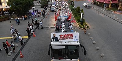 Yenişehir Belediyesi 19 Mayıs’ta şehir korteji düzenledi 